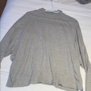 Project social tee mock neck long sleeved large